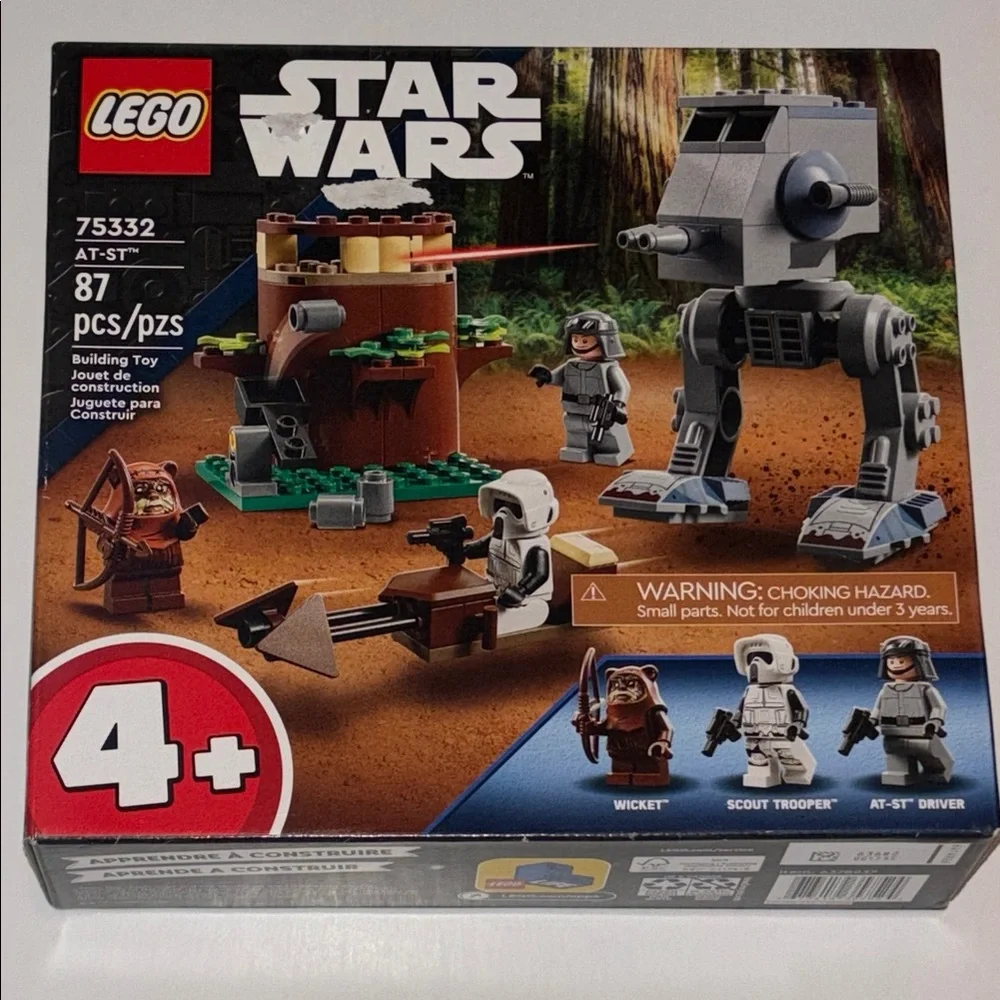 LEGO 75332 AT-ST BRAND NEW Lego Star Wars AT-ST #75332 RETIRED EWOKS WICKET